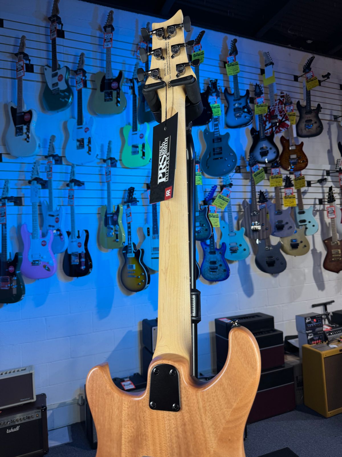 PRS SE CE 24 Satin - Flat Black Top, C&M Exclusive - Black