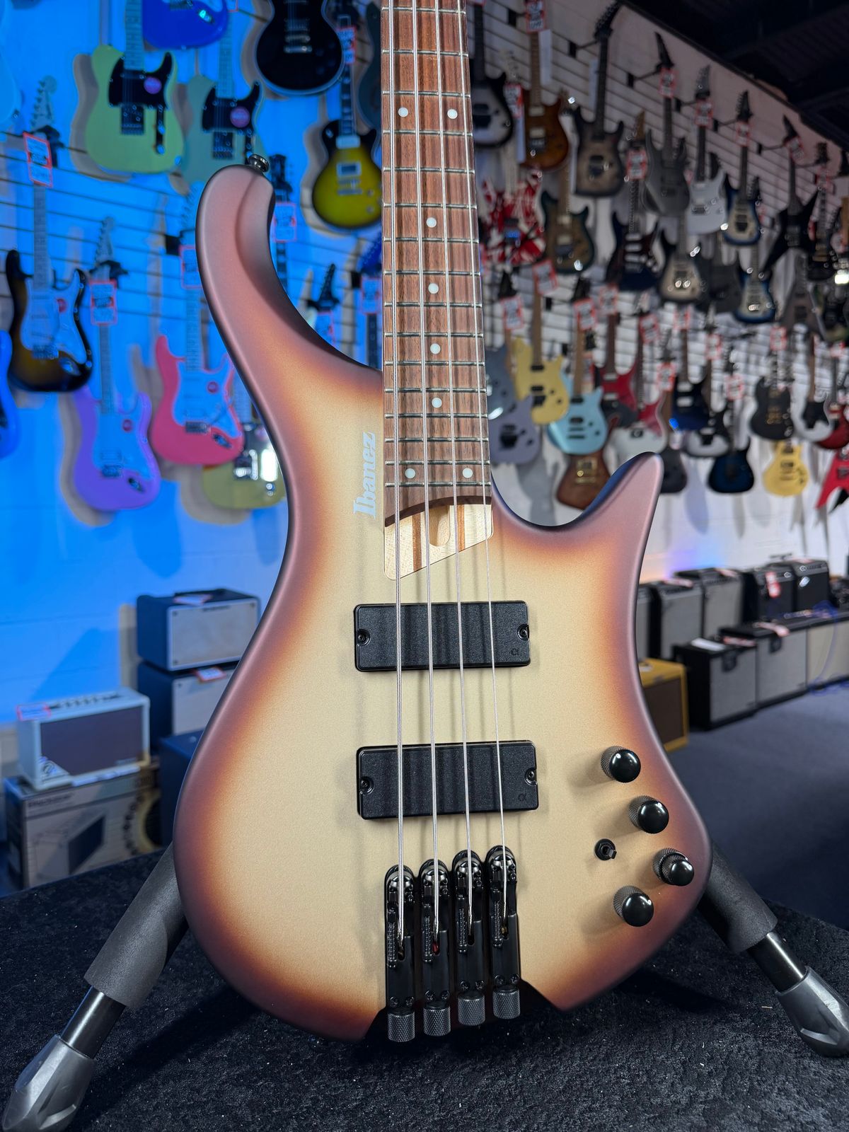 Ibanez EHB600 Charred Champagne Burst Matte