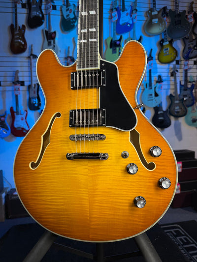 Eastman T486-GB Thinline Semi-Hollowbody Goldburst