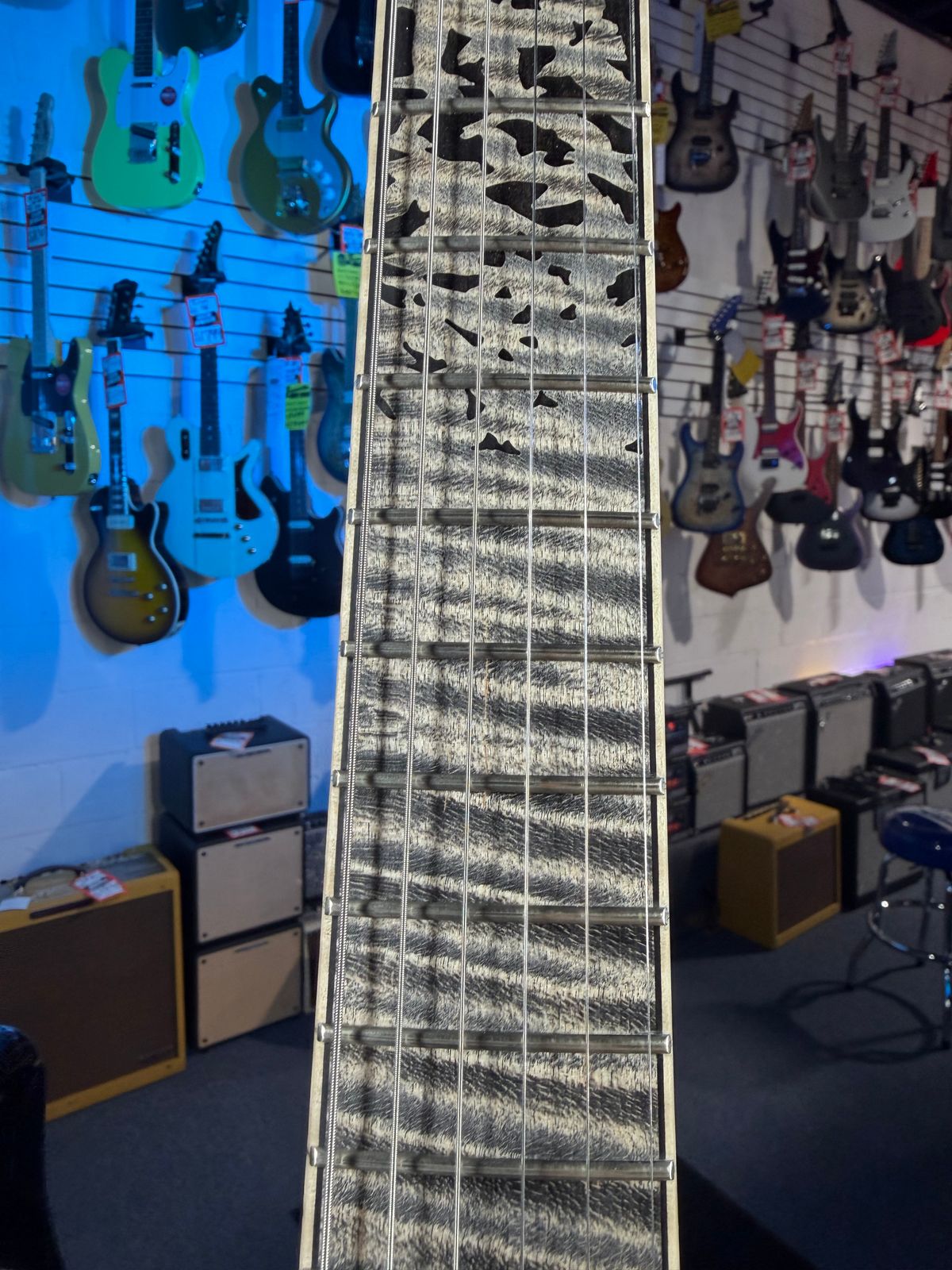 PRS Private Stock 30th Anniversary Hollowbody I Frostbite Glow