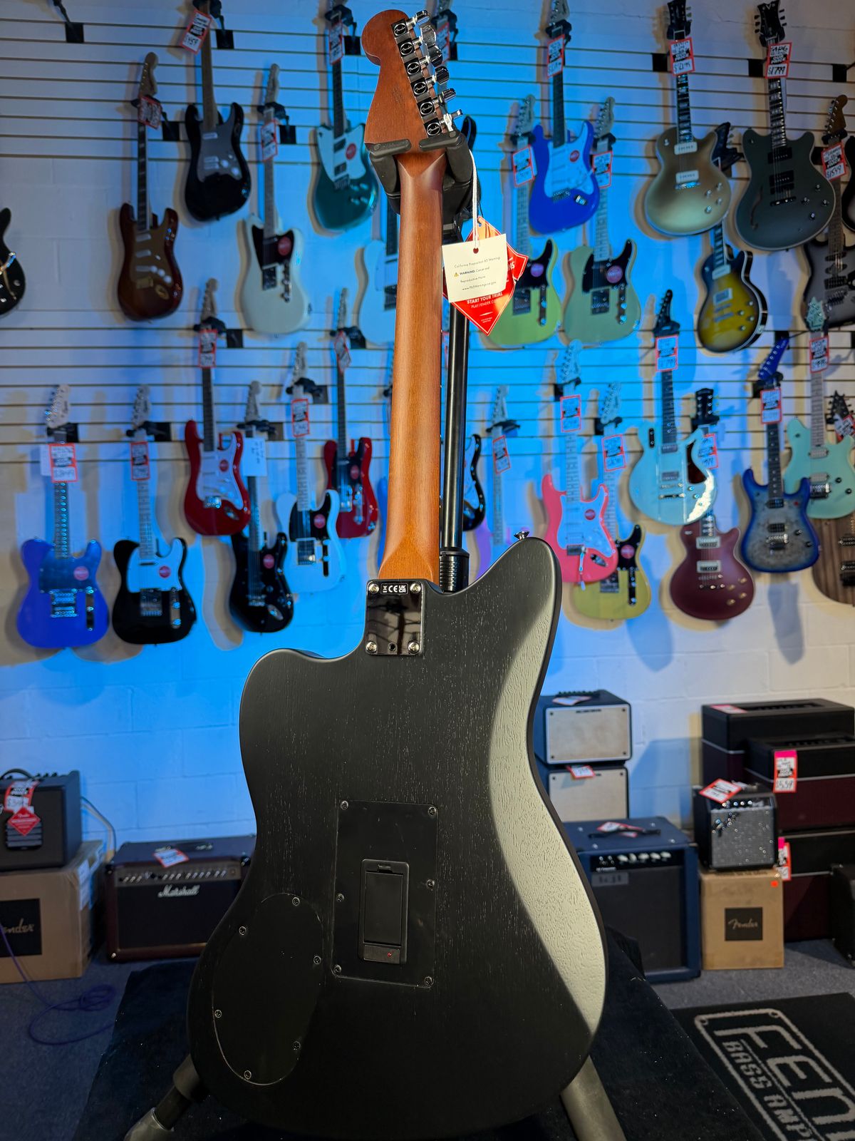 Fender Acoustasonic Standard Jazzmaster Black