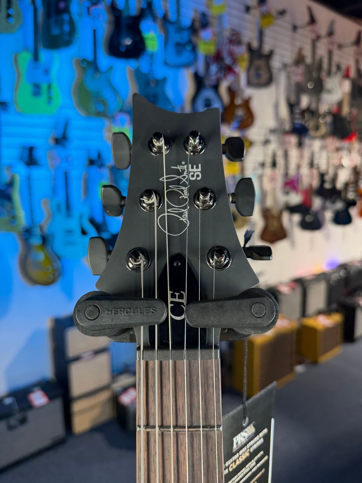 PRS SE CE 24 Satin - Flat Black Top, C&M Exclusive - Black