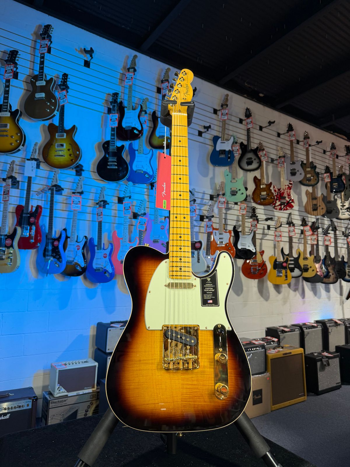 Fender 75th Anniversary American Professional II Custom Telecaster 2 Color Sunburst