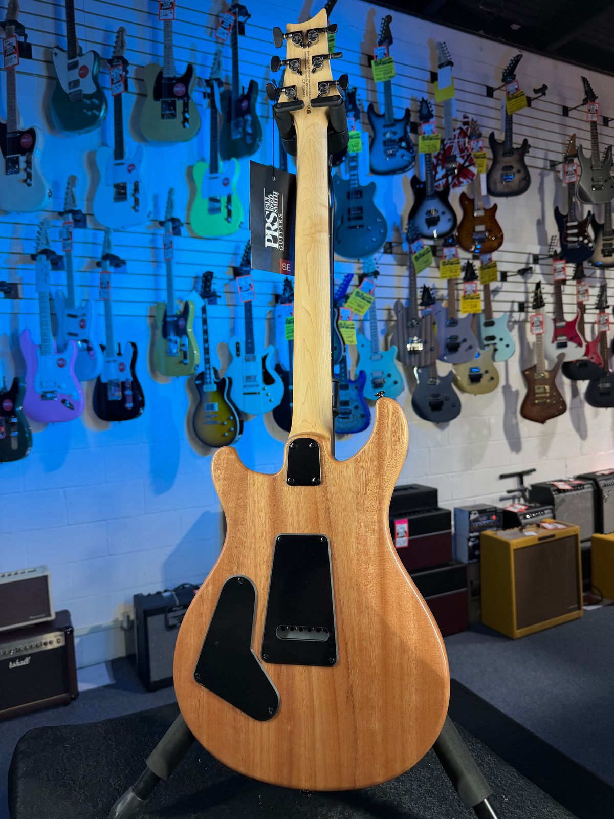 PRS SE CE 24 Satin - Flat Black Top, C&M Exclusive - Black