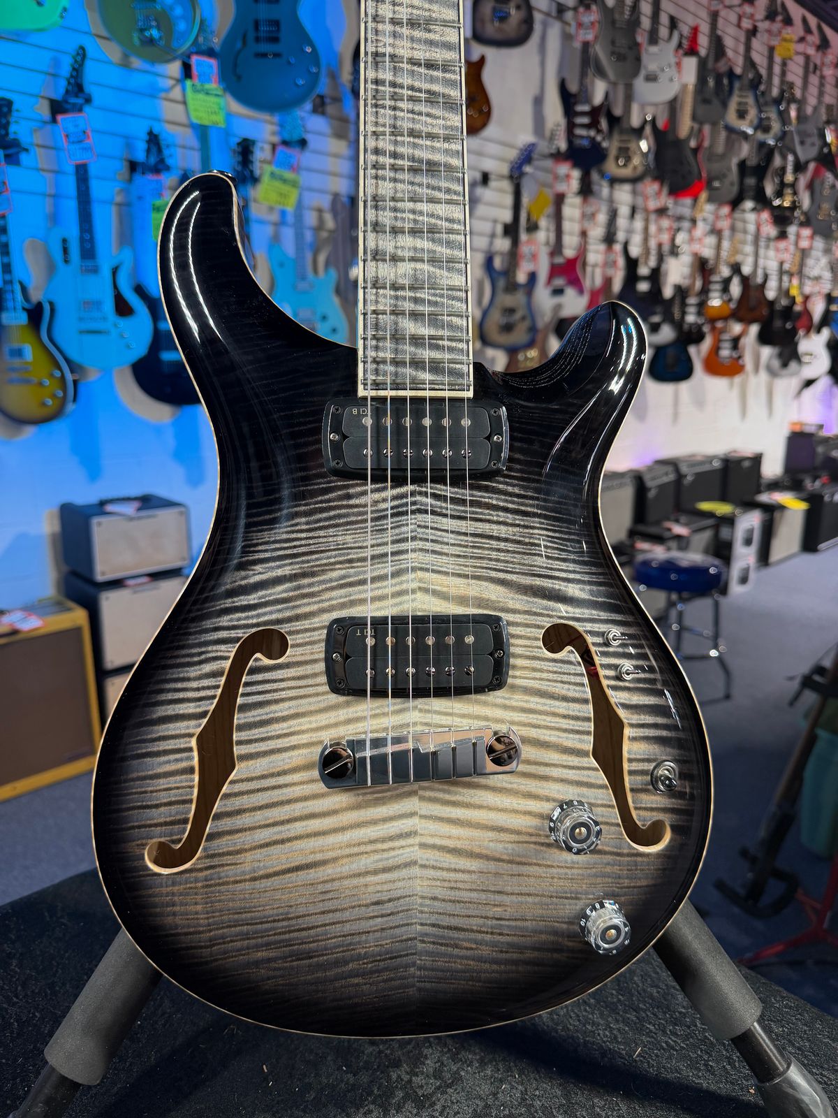 PRS Private Stock 30th Anniversary Hollowbody I Frostbite Glow