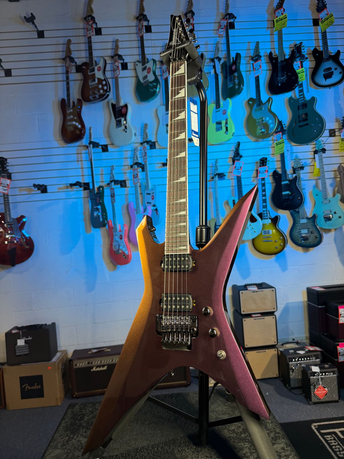 Ibanez Xiphos XPT420DX Rose Gold Chameleon