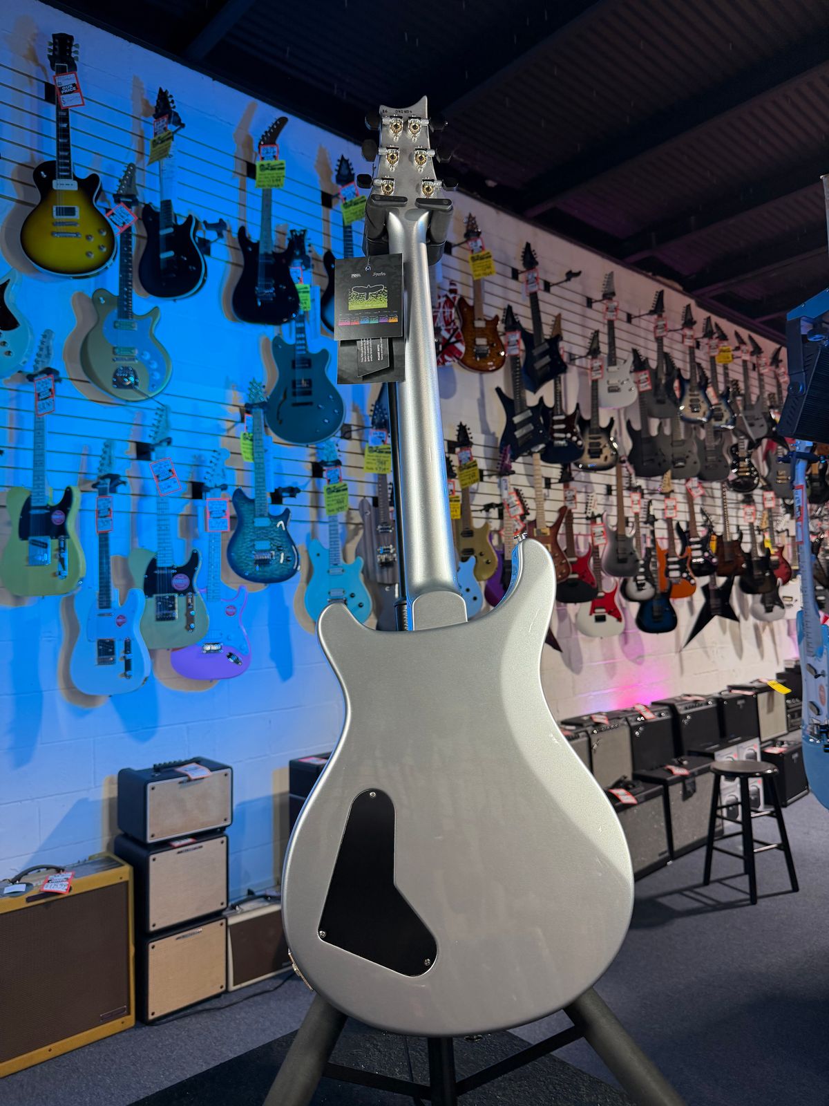 PRS Limited Edition Jonathan Jourdan Platinum Metallic