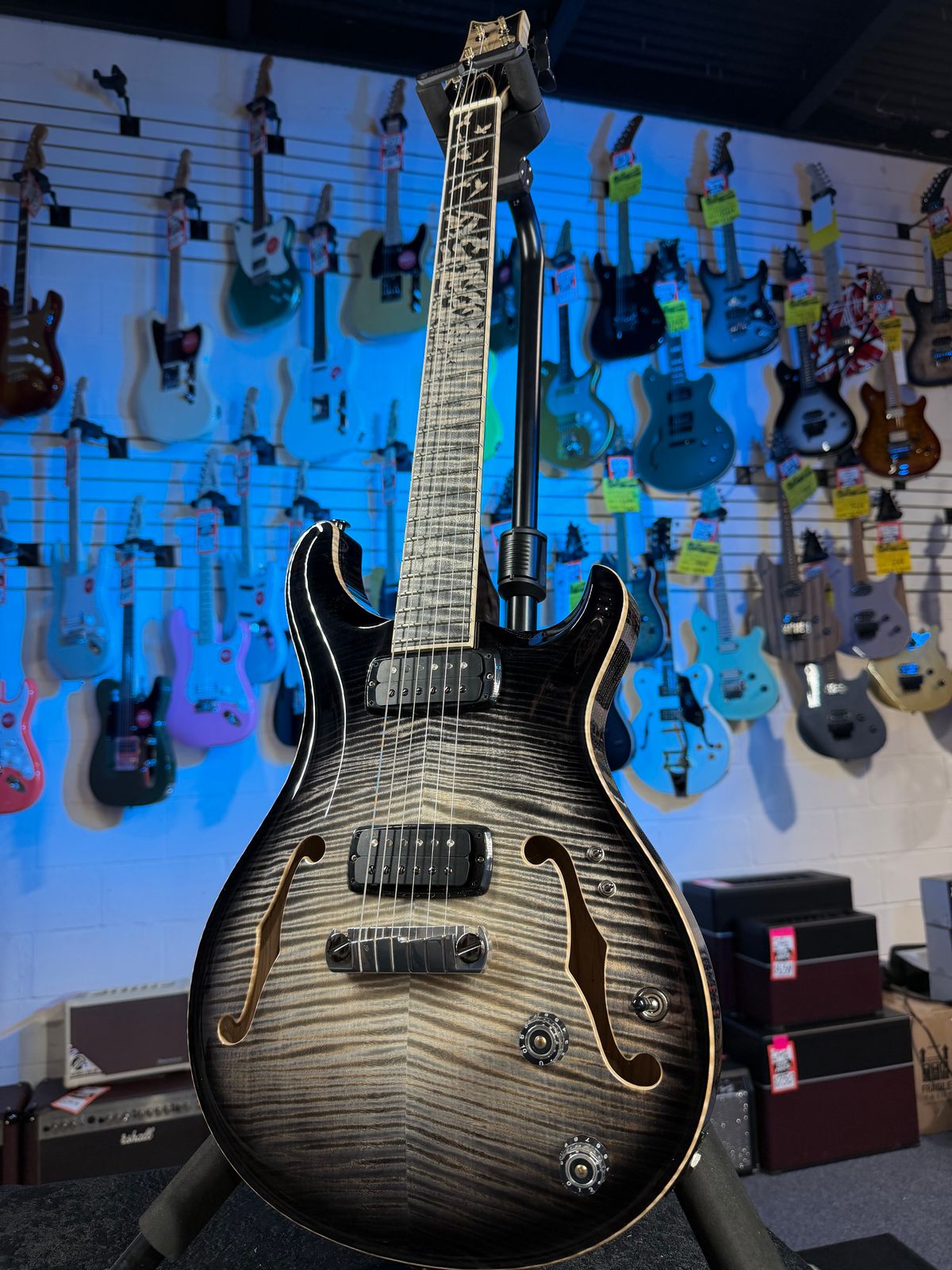 PRS Private Stock 30th Anniversary Hollowbody I Frostbite Glow