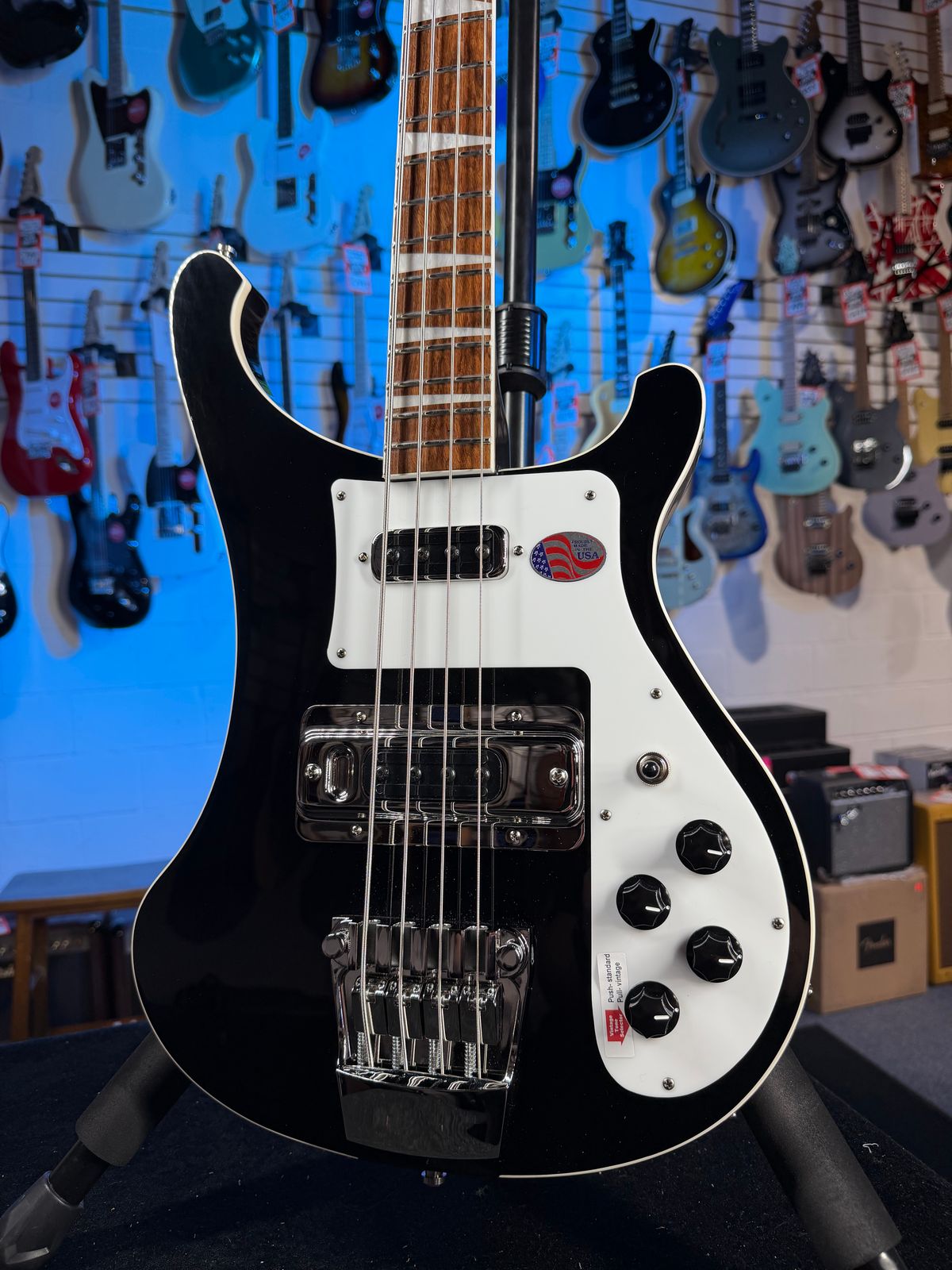 NEW 2026 Rickenbacker 4003JG Jetglo 4-String Bass 4003 | OHSCase 725