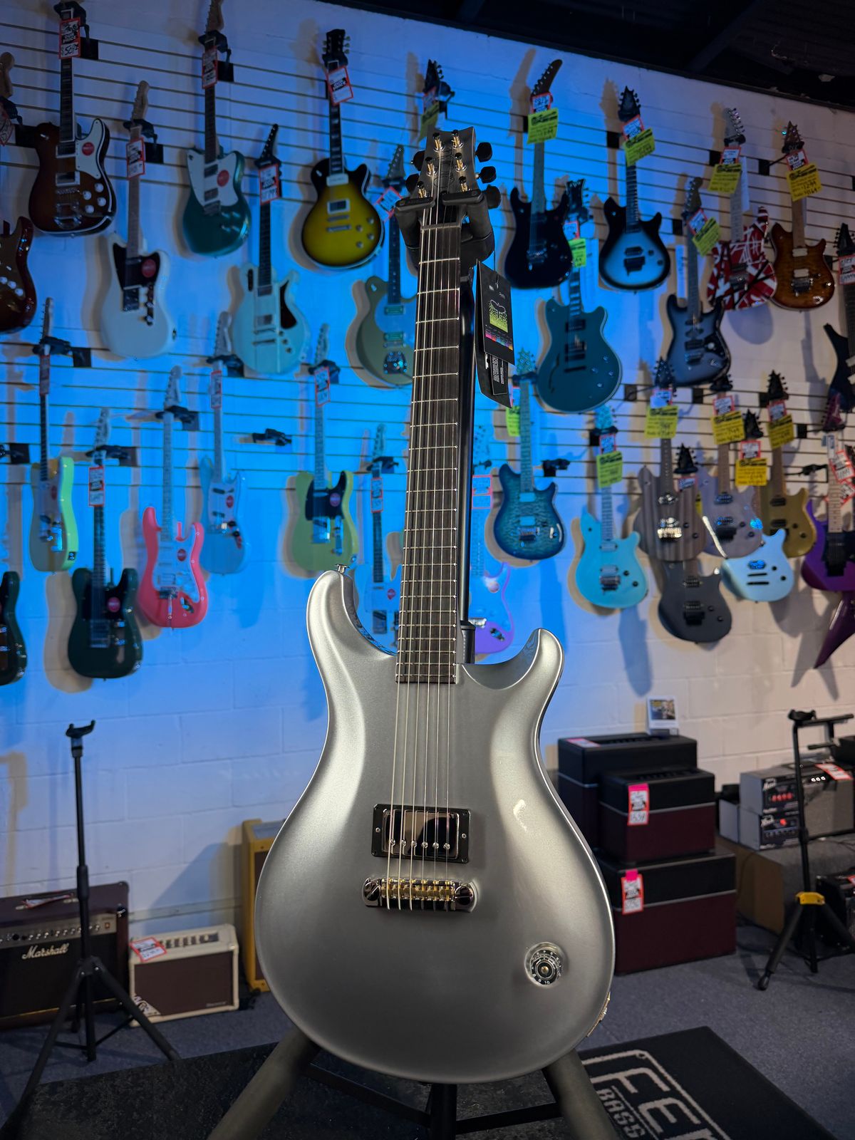 PRS Limited Edition Jonathan Jourdan Platinum Metallic