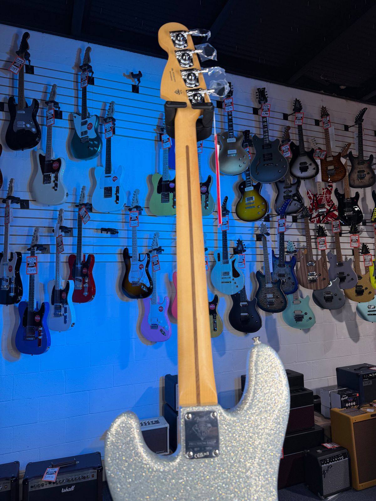 Fender 75th Anniversary Player II Precision Bass Diamond Dust Sparkle