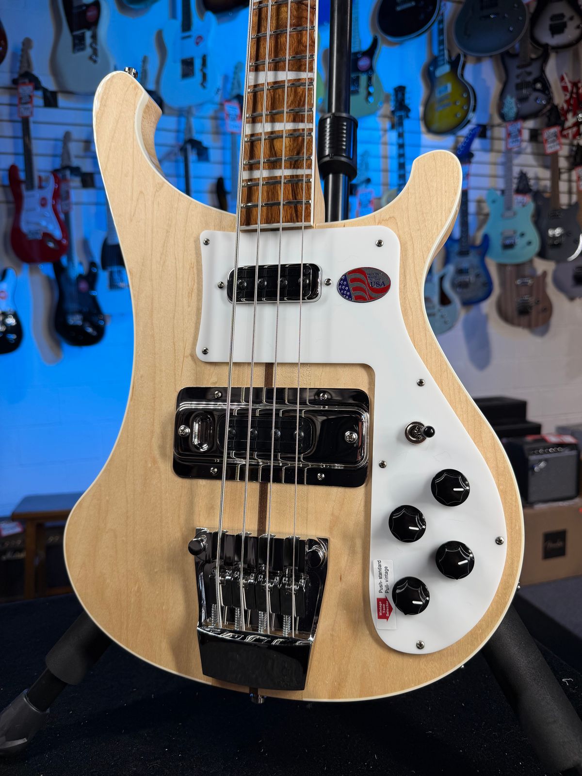 NEW 2026 Rickenbacker 4003MG Mapleglo 4-String Bass 4003 | OHSCase 795