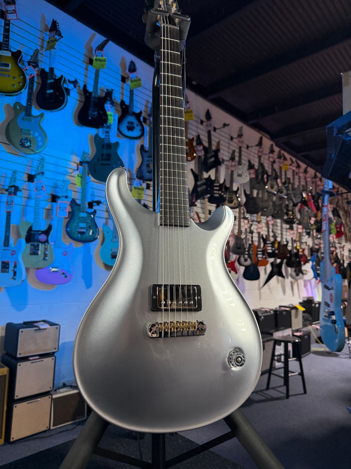 PRS Limited Edition Jonathan Jourdan Platinum Metallic
