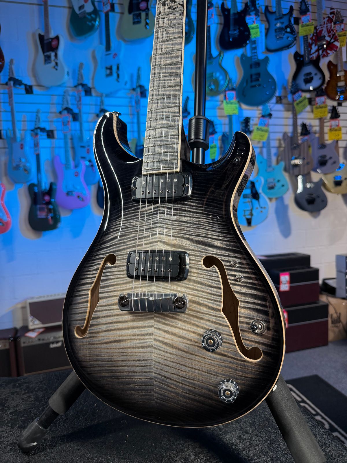 PRS Private Stock 30th Anniversary Hollowbody I Frostbite Glow