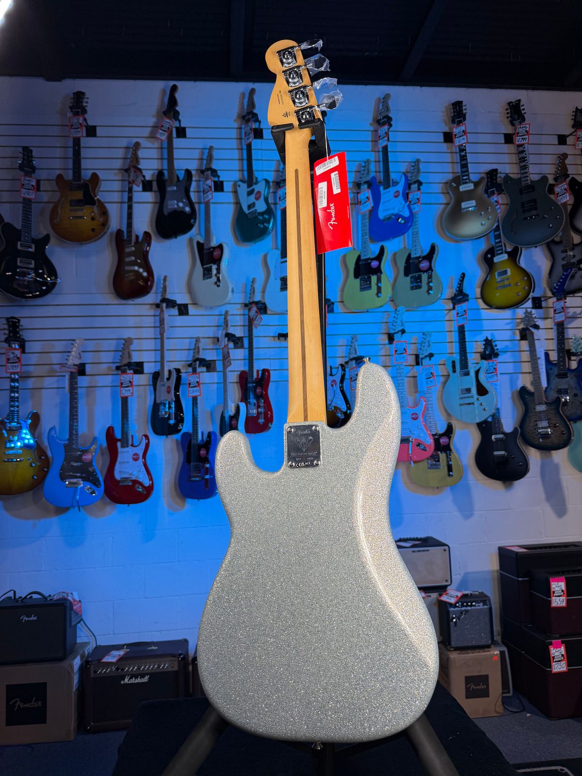 Fender 75th Anniversary Player II Precision Bass Diamond Dust Sparkle