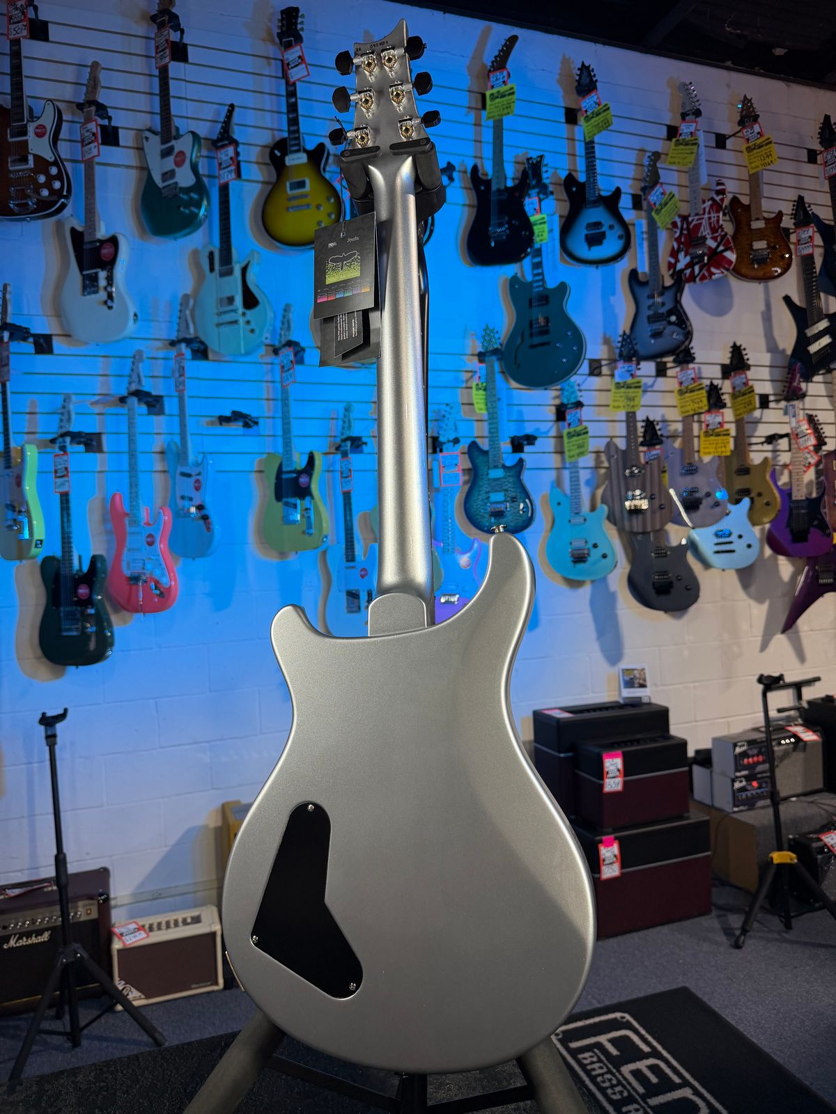 PRS Limited Edition Jonathan Jourdan Platinum Metallic