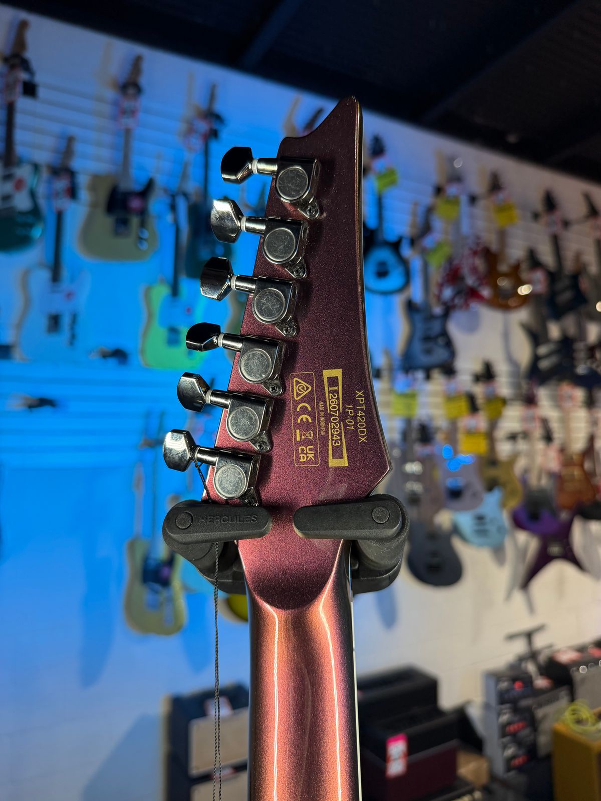 Ibanez Xiphos XPT420DX Rose Gold Chameleon