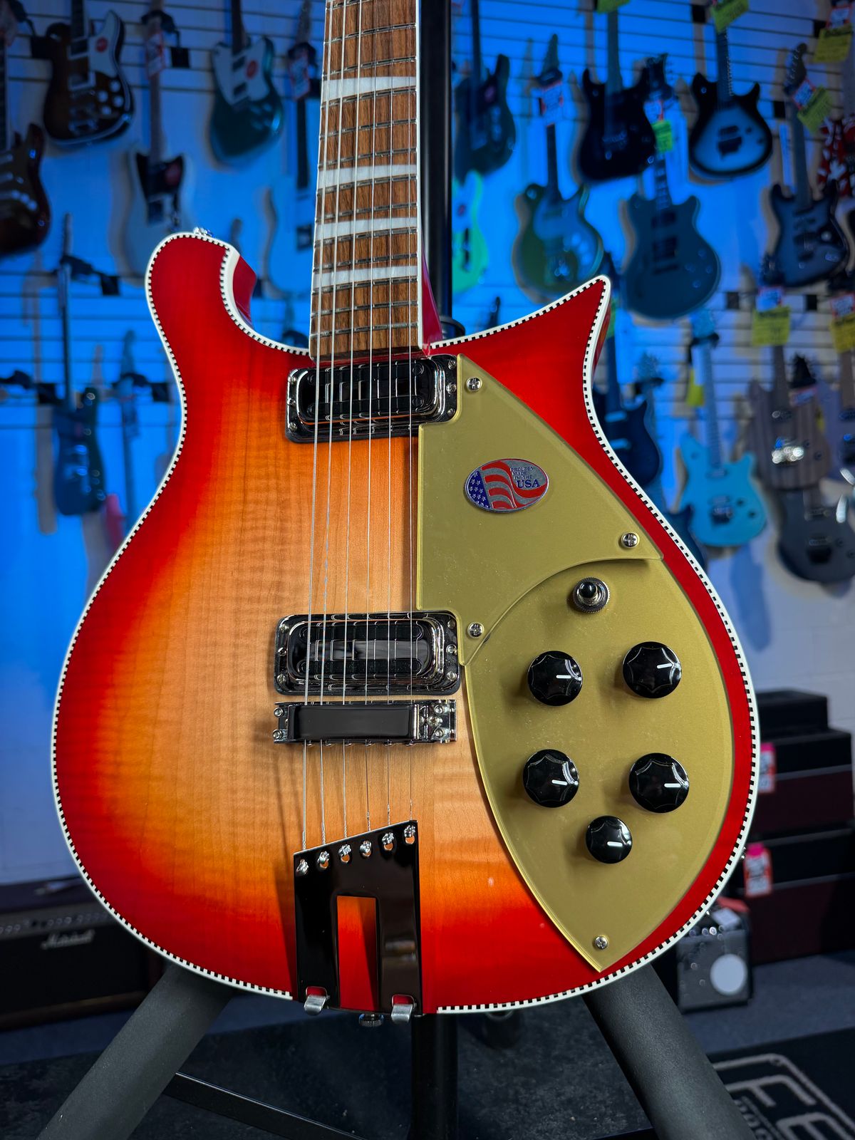 Rickenbacker 660 Fireglo