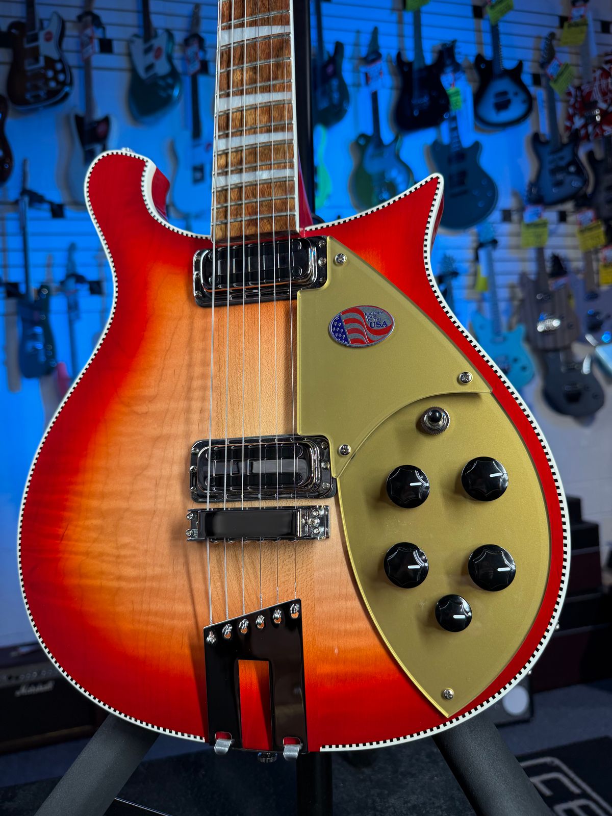Rickenbacker 660 Fireglo