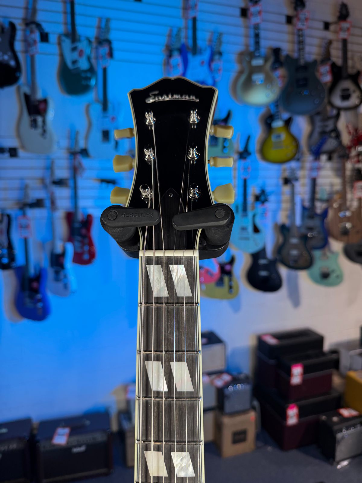 Eastman T486-GB Thinline Semi-Hollowbody Goldburst