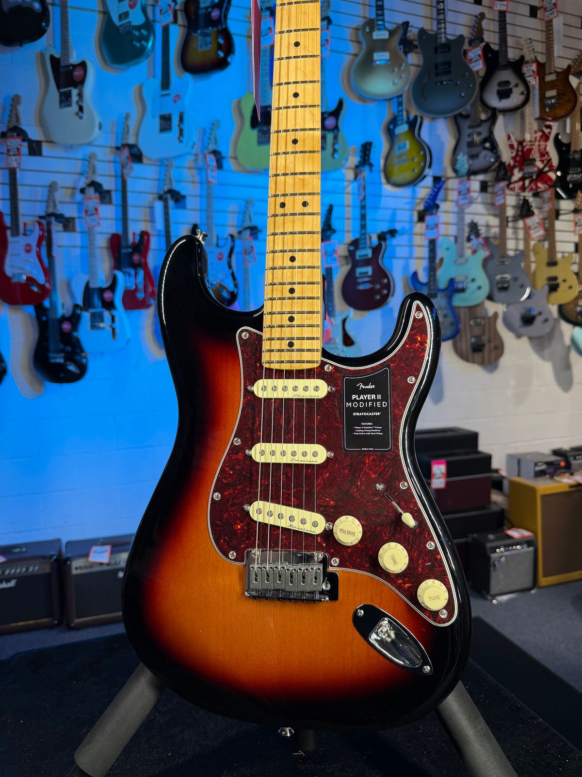 Fender Player II Modified Stratocaster 3 Tone Sunburst