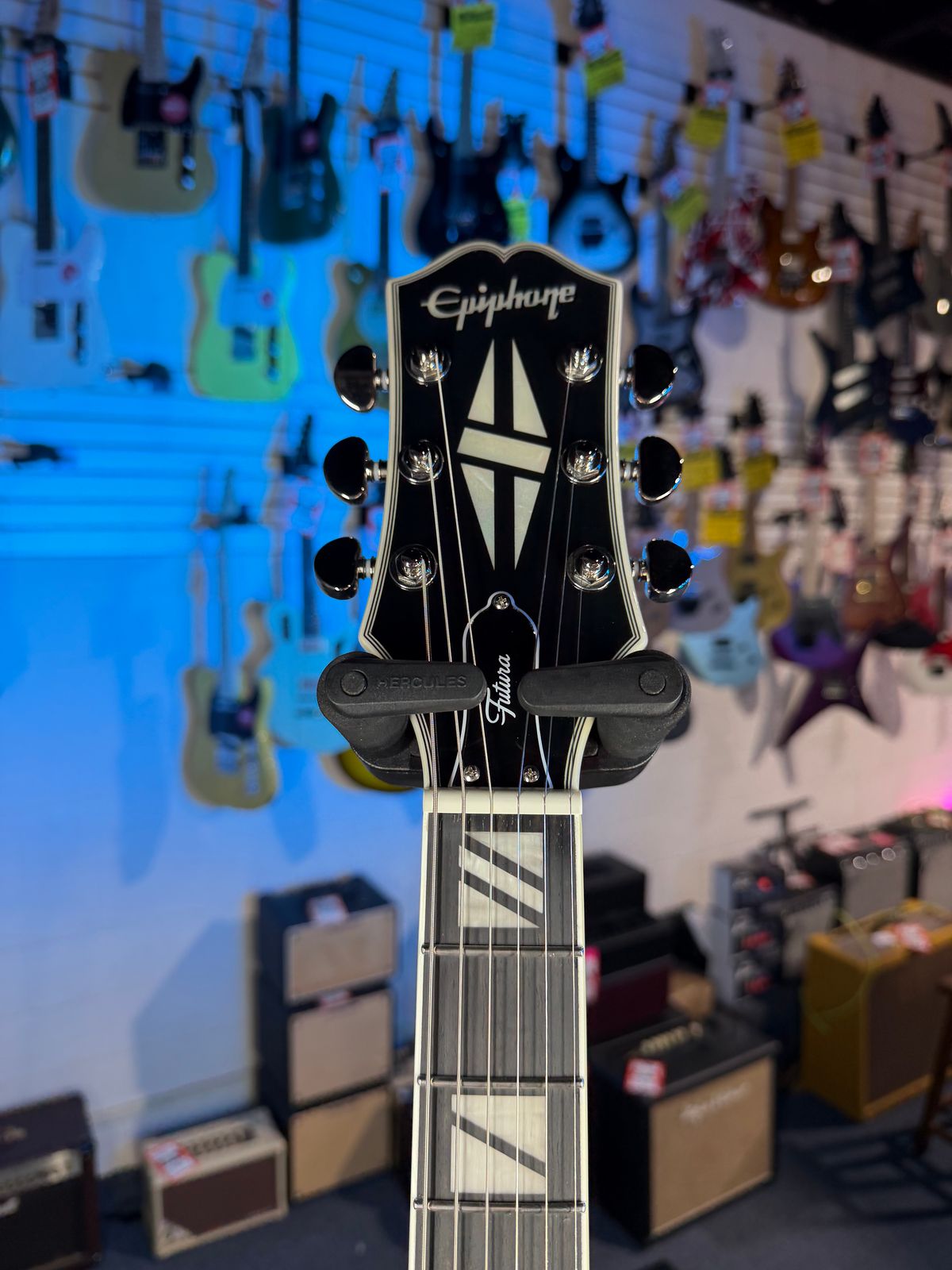 Epiphone Futura SG Custom Midnight Ember Shift
