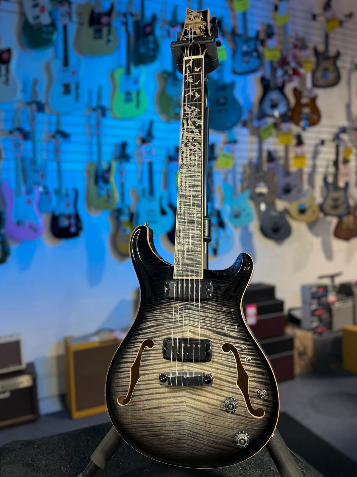 PRS Private Stock 30th Anniversary Hollowbody I Frostbite Glow