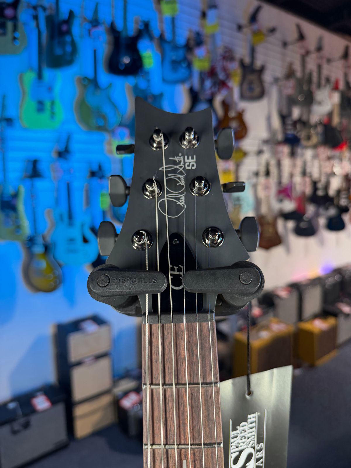 PRS SE CE 24 Satin - Flat Black Top, C&M Exclusive - Black