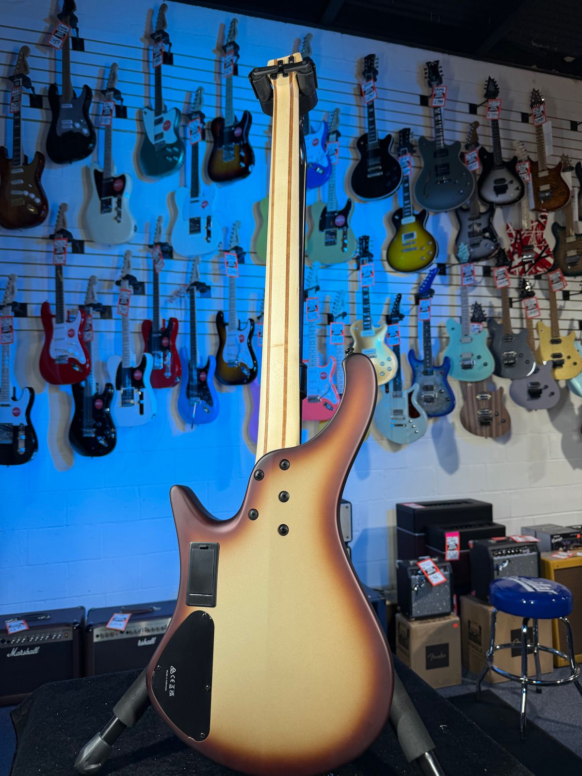 Ibanez EHB600 Charred Champagne Burst Matte