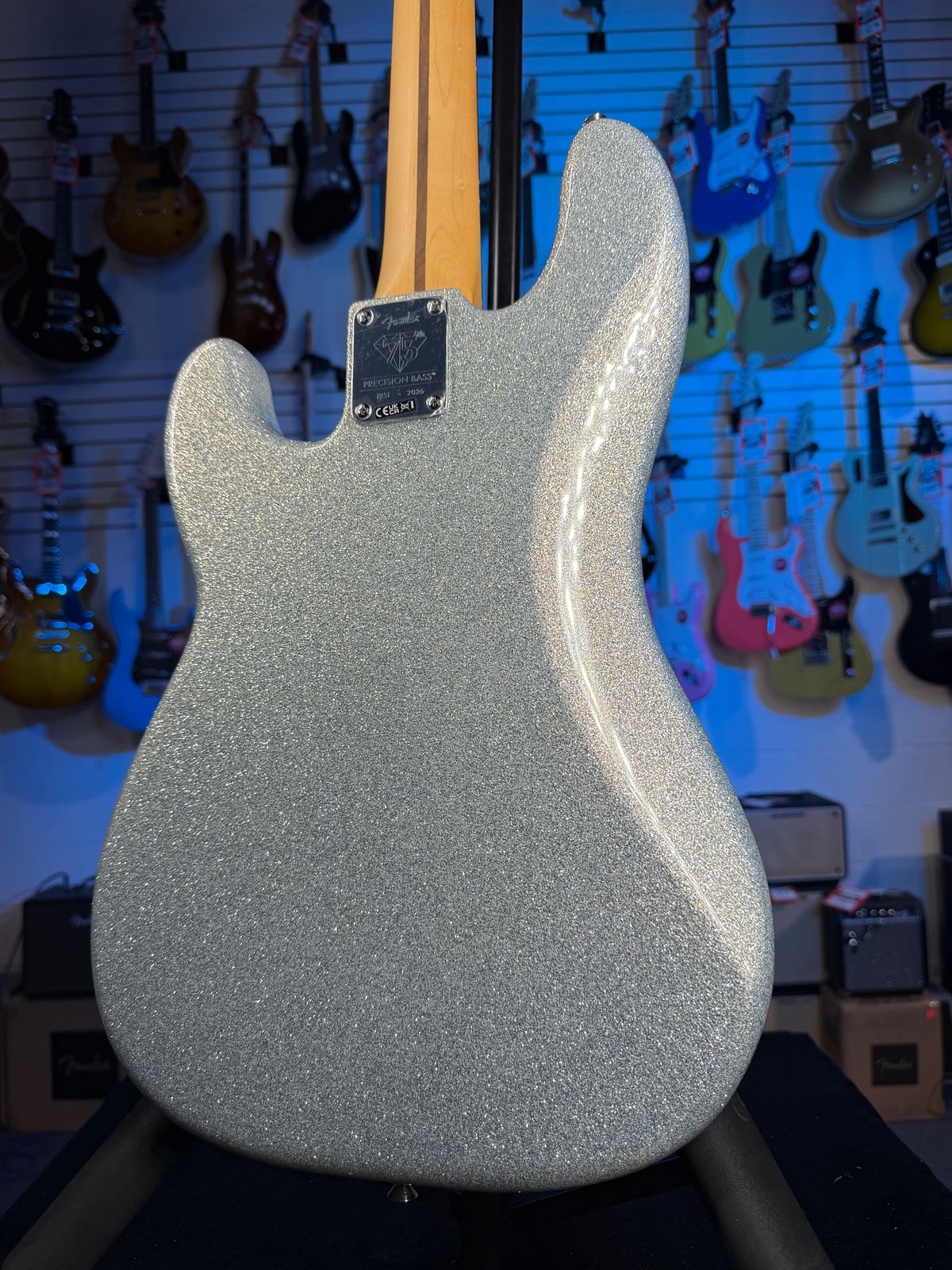 Fender 75th Anniversary Player II Precision Bass Diamond Dust Sparkle