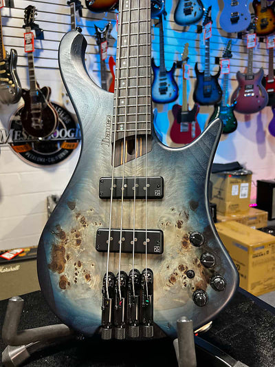 Ibanez EHB1500 Cosmic Blue Starburst Flat