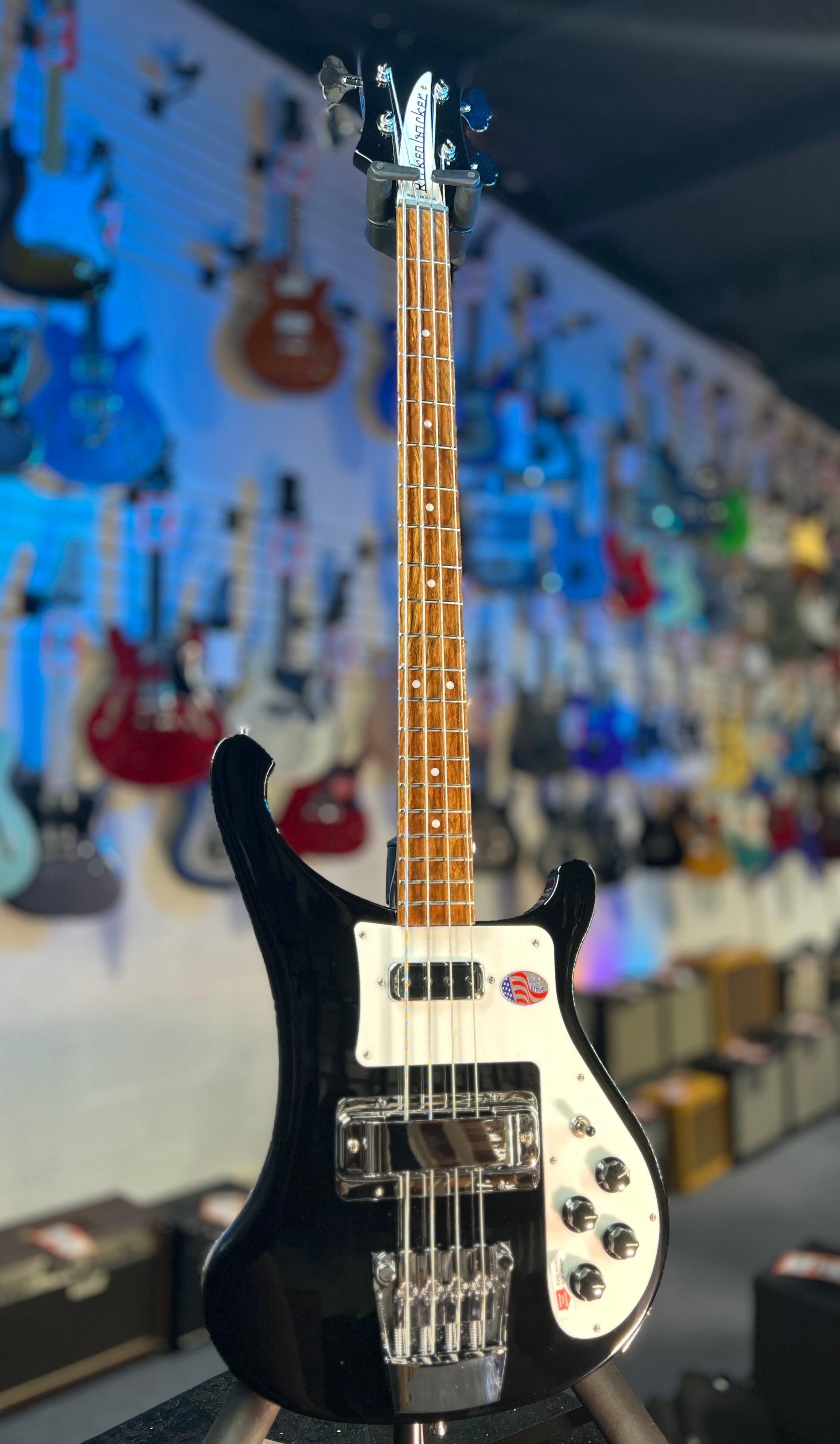 NEW 2024 Rickenbacker 4003SJG Jetglo 4-String Bass 4003S w/ RIC Case, Ath Dlr, 718