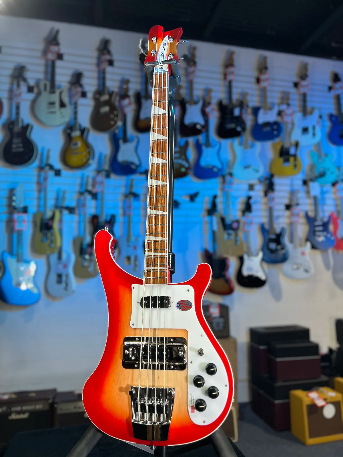 NEW 2025 Rickenbacker 4003FG Fireglo 4-String Bass 4003 | OHSCase 682