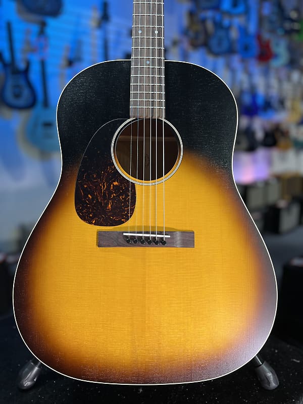 Martin DSS-17 Left Handed Acoustic Guitar - Whiskey Sunset, w Soft Case, Authorized Dealer GET PLEK'D! 556