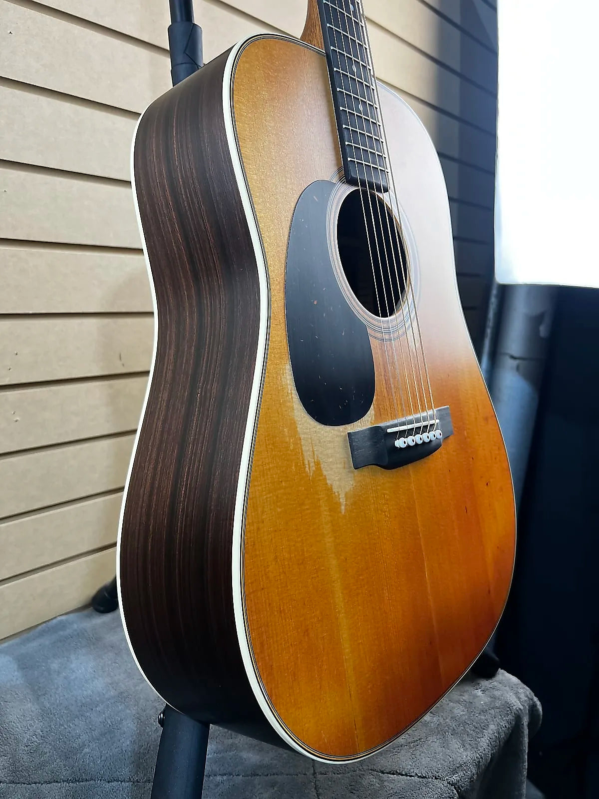 D-28 Street Legend Left Hand Acoustic Guitar - Custom Ink #145