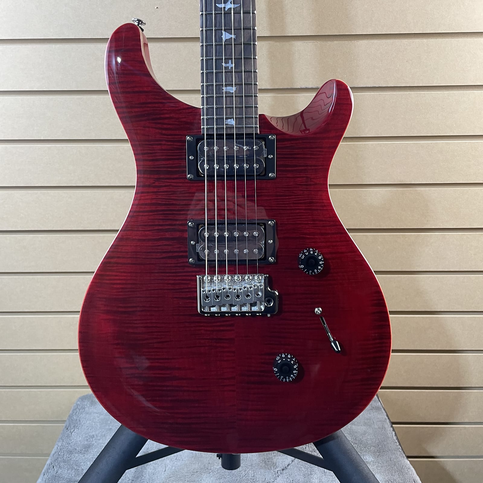 SE Custom 24 Electric Guitar - Ruby #386