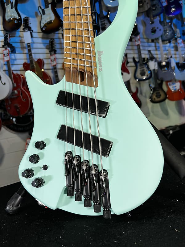 Ibanez Bass Workshop EHB1005MSL Bass Guitar - Sea Foam Green Matte Auth Dealer Free Shipping! 363 GET PLEK’D!