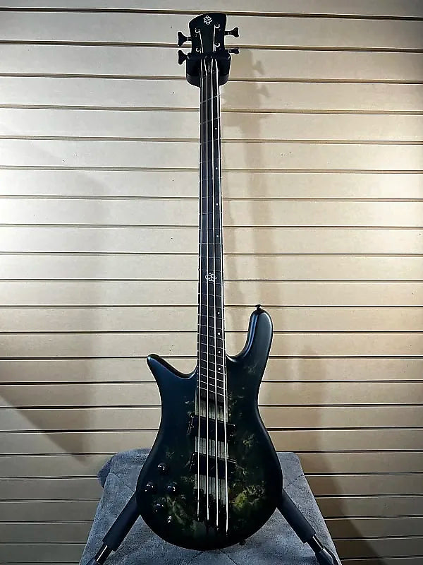 Spector NS Dimension 4 Left-Handed Bass Guitar - Haunted Moss Matte #996