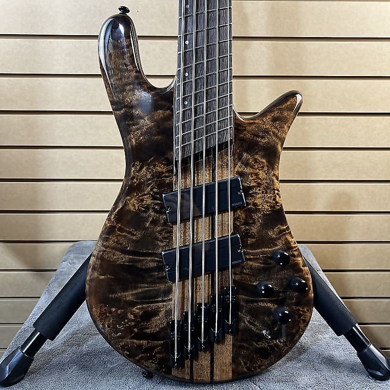 NS Dimension 5 Bass Guitar - Super Faded Black Gloss #136