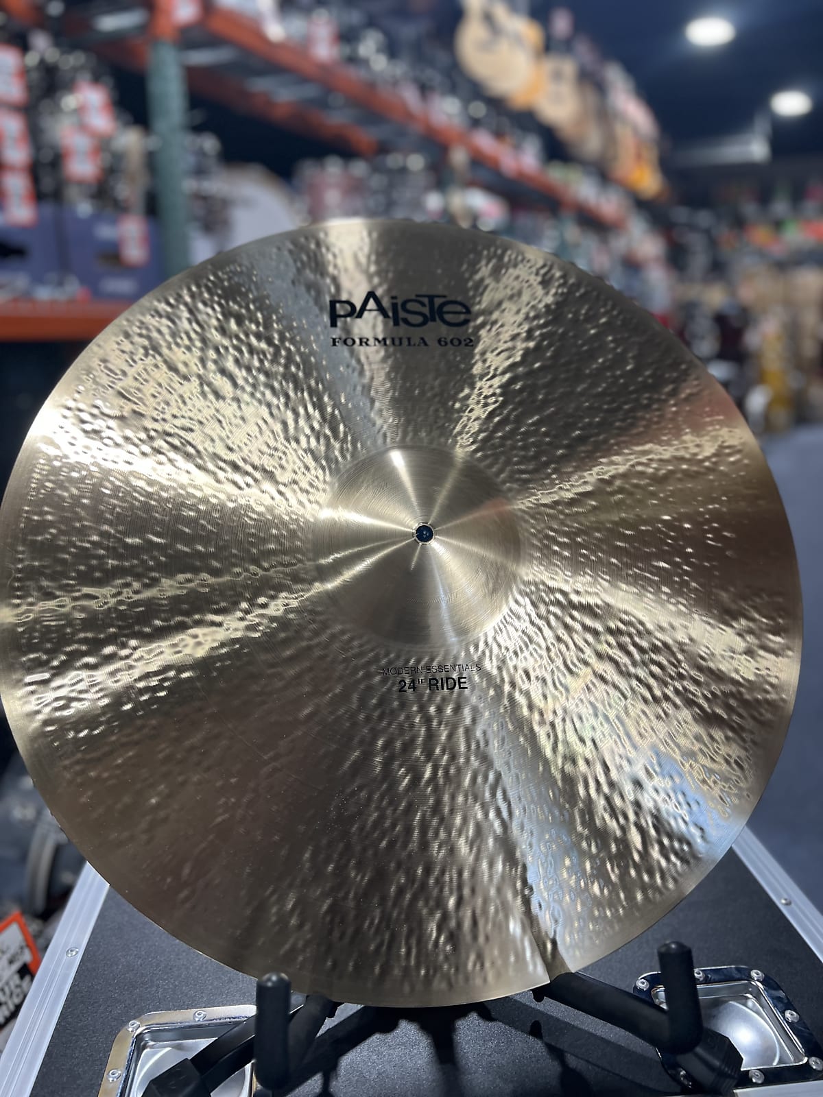 Paiste 24" Formula 602 Modern Essentials Ride Cymbal (New - Open Box) / Free Shipping / Auth Dealer