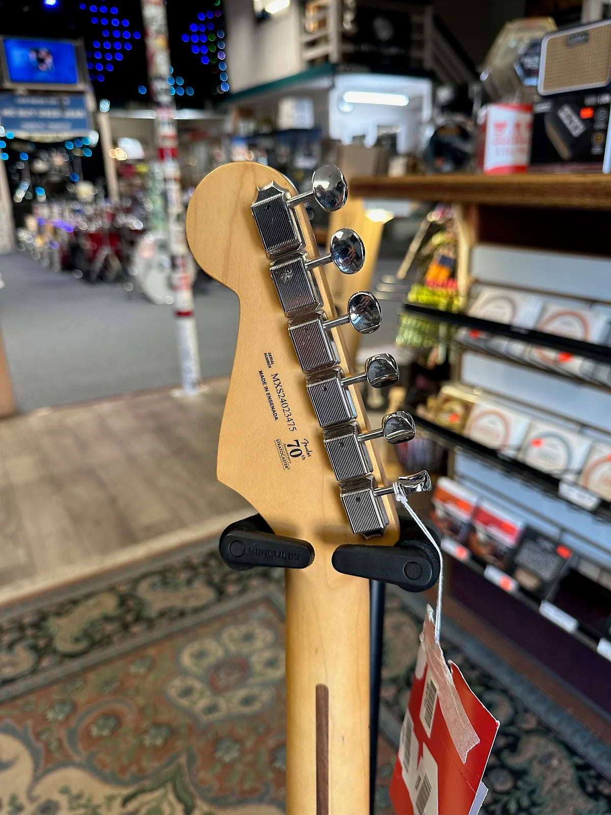 Player II Stratocaster Electric Guitar, Aquatone Blue W/ Maple Neck #475