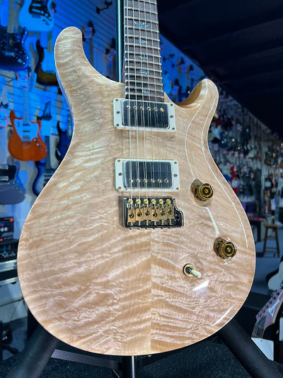 PRS Wood Library Custom 24 Natural Quilt