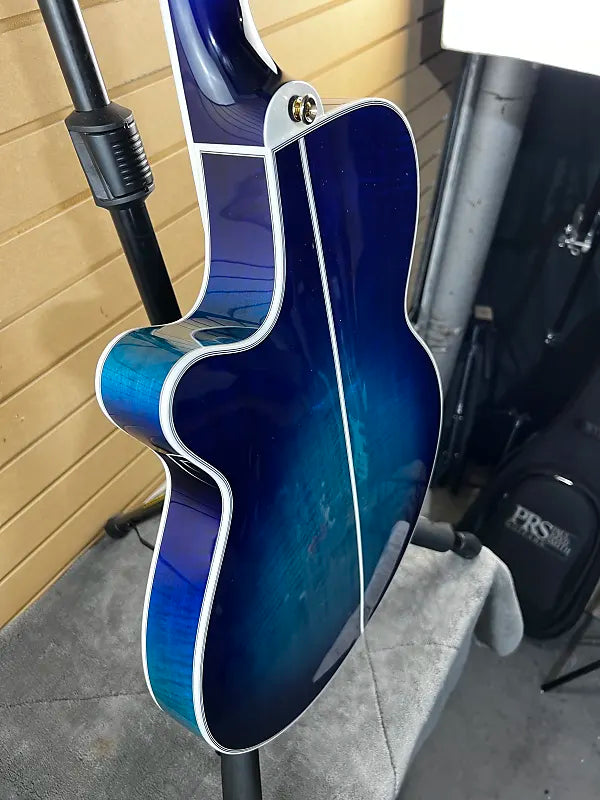 TSP178AC Thinline Acoustic-Electric Guitar - See-thru Blue Burst #636