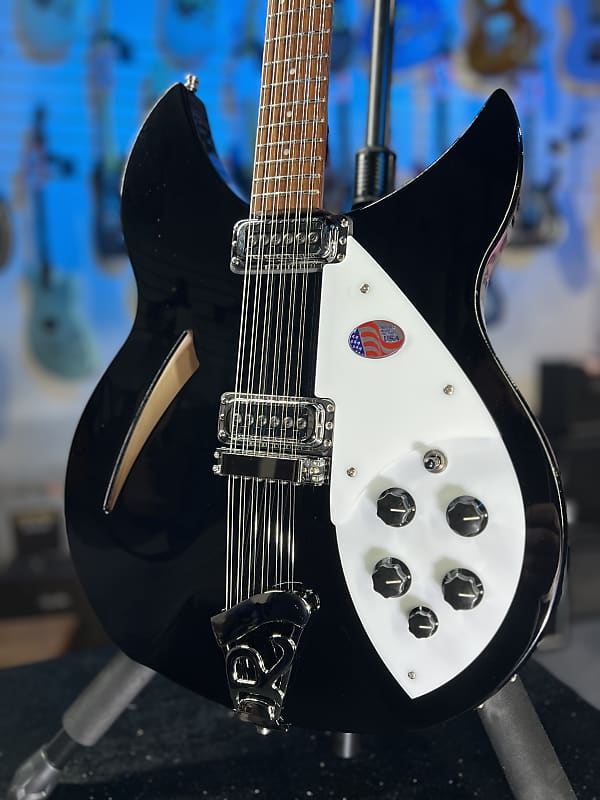 NEW 2024 Rickenbacker 330/12 Jetglo Semi-Hollow Electric | OHSC + Free Ship Authorized Dealer 735