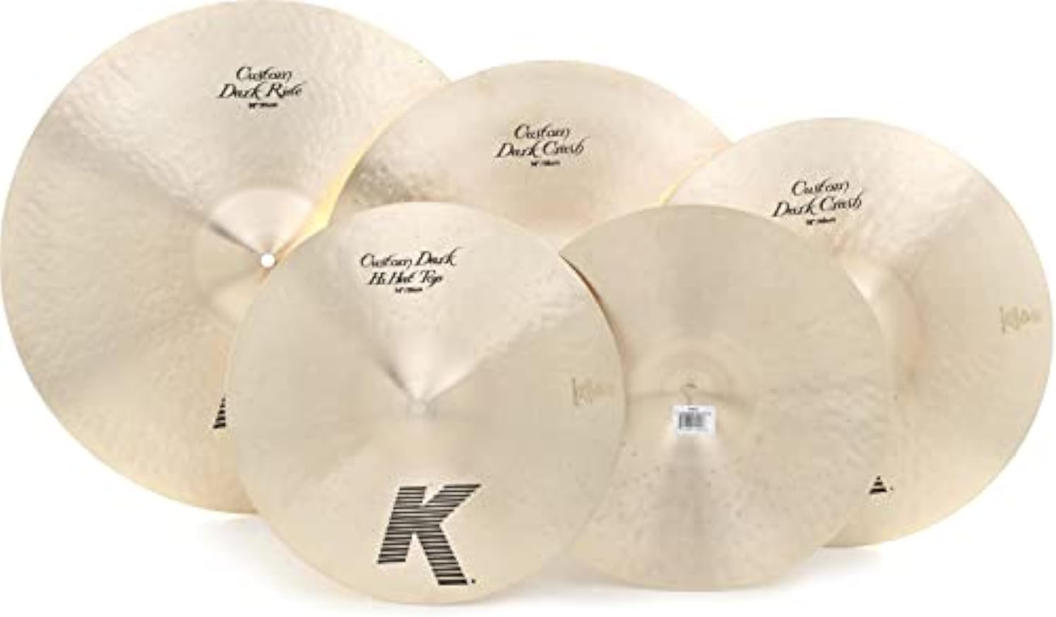 Zildjian K Custom Dark Cymbal Set - 14/16/18/20 inch