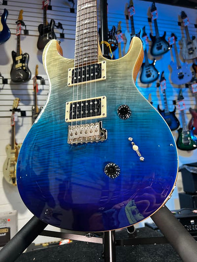 PRS SE Custom 24 Blue Fade