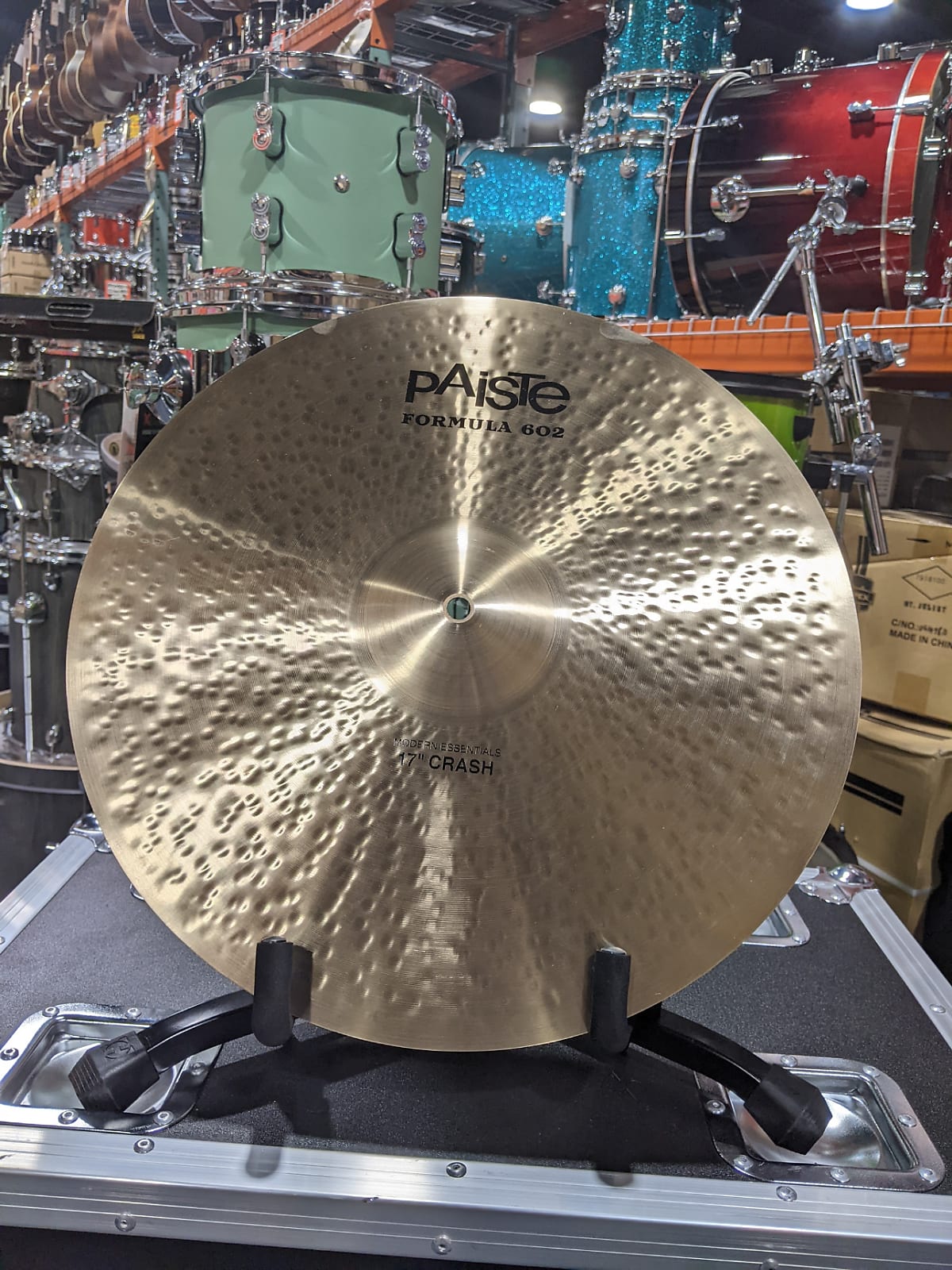 Paiste 17" Formula 602 Modern Essentials Crash Cymbal (New - Open Box) / Free Shipping / Auth Dealer