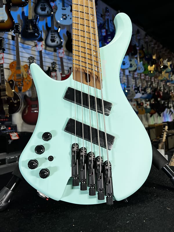 Ibanez Bass Workshop EHB1005MSL Bass Guitar - Sea Foam Green Matte Auth Dealer Free Shipping! 363 GET PLEK’D!