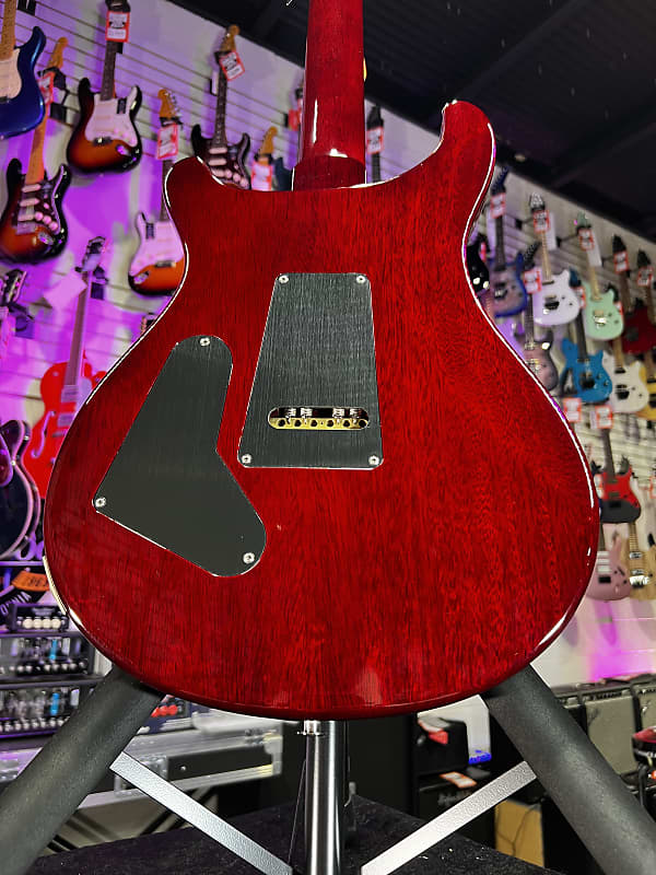 PRS Custom 24 with Pattern Thin Neck in *Custom Color* Red Tiger w/OHSC Auth Deal Free Shipping! #847 GET PLEK�D!