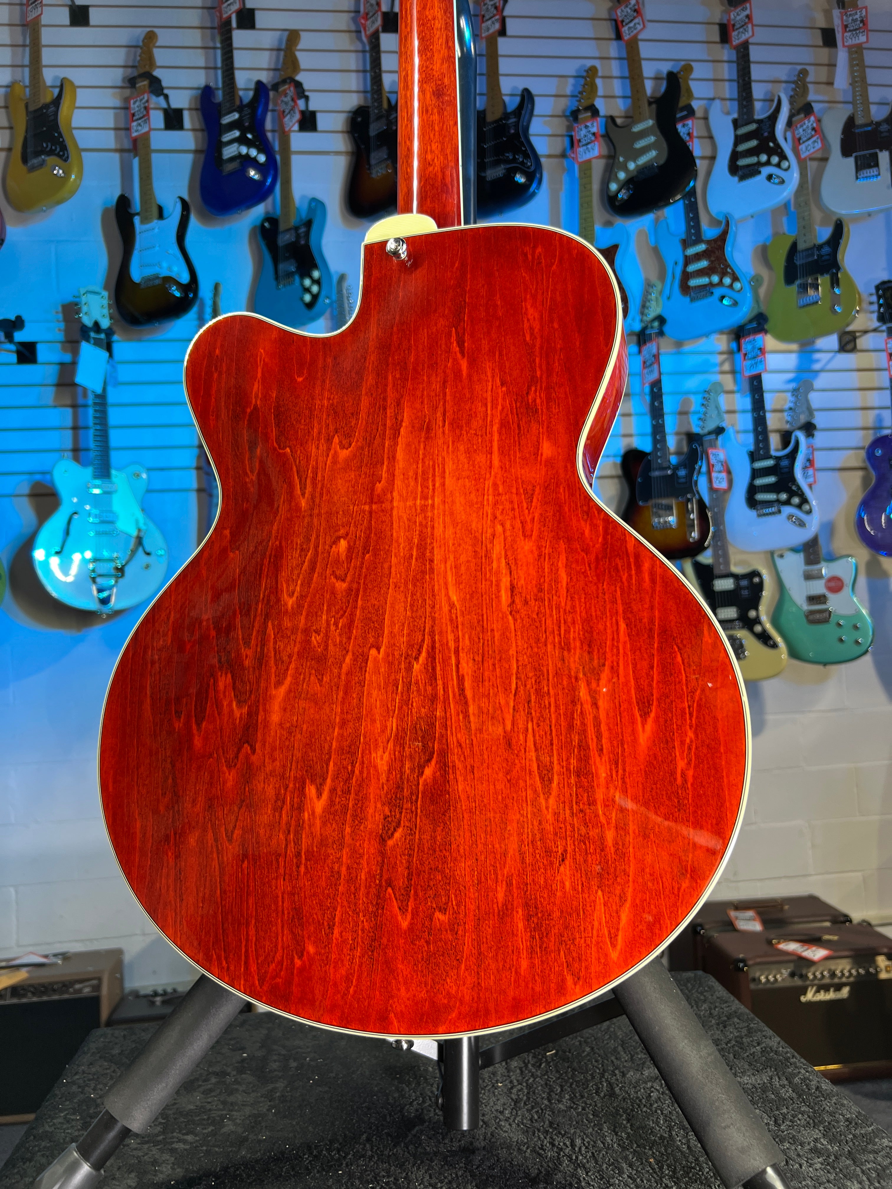 Eastman Guitars AR403CED Hollowbody Electric Guitar - Natural Auth Deal Free Ship! 448 GET PLEK’D!